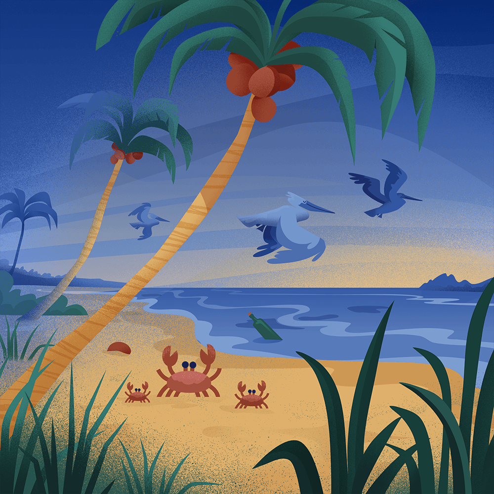 Visualize Summer Summer Meadow & Beachside Visualization | BetterSleep
